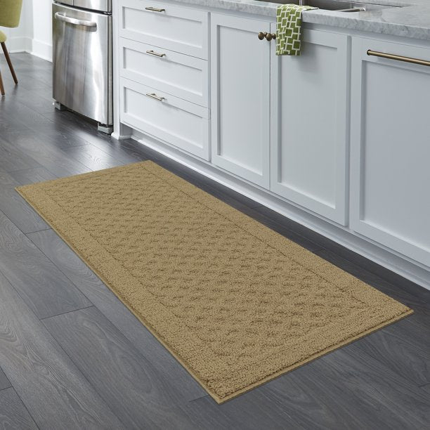 Diamond Area Rug in Beige