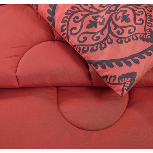 Bed in a Bag Comforter Set with Sheets 8 Pieces Twin or Twin XL