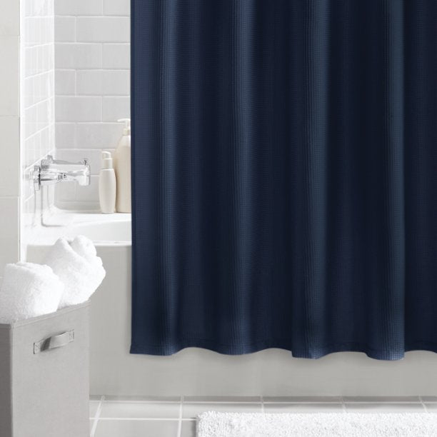 Curtain for Shower in Blue 70x72 Inches