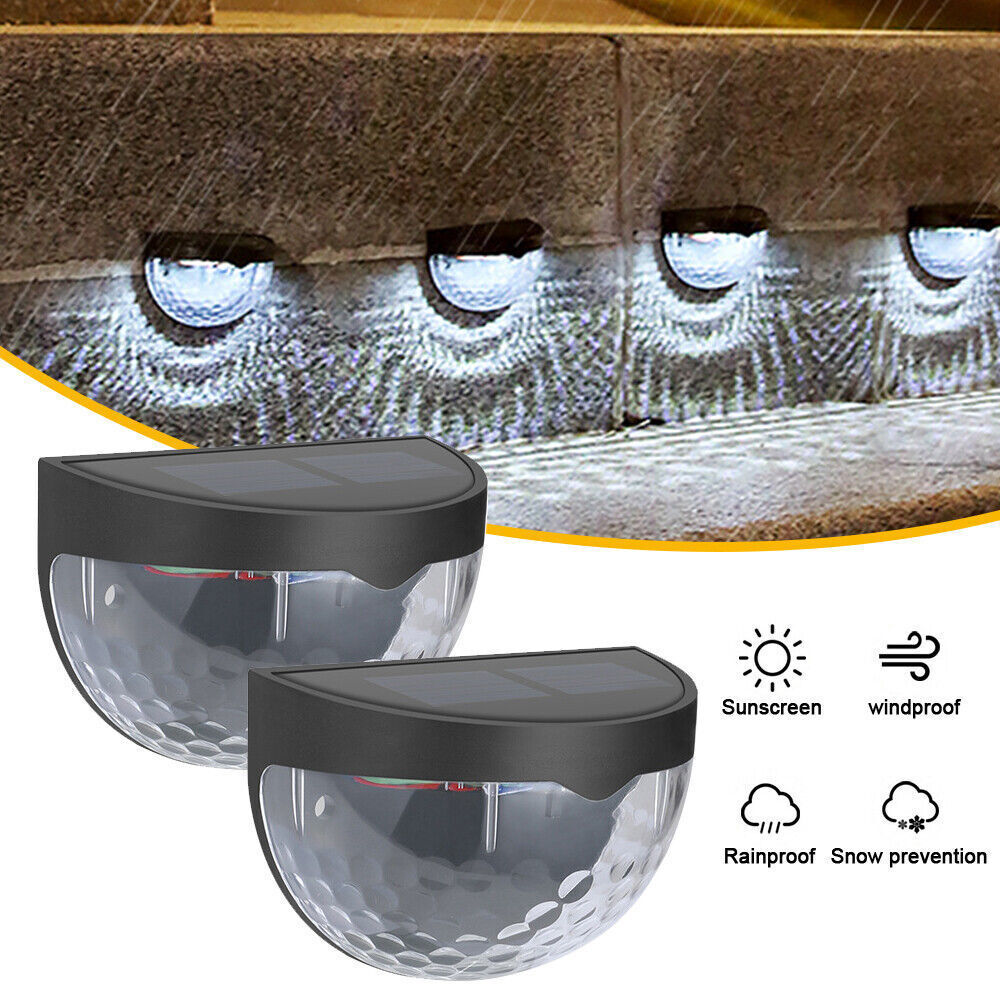 Outdoor Led Lights 2 Pieces in Black