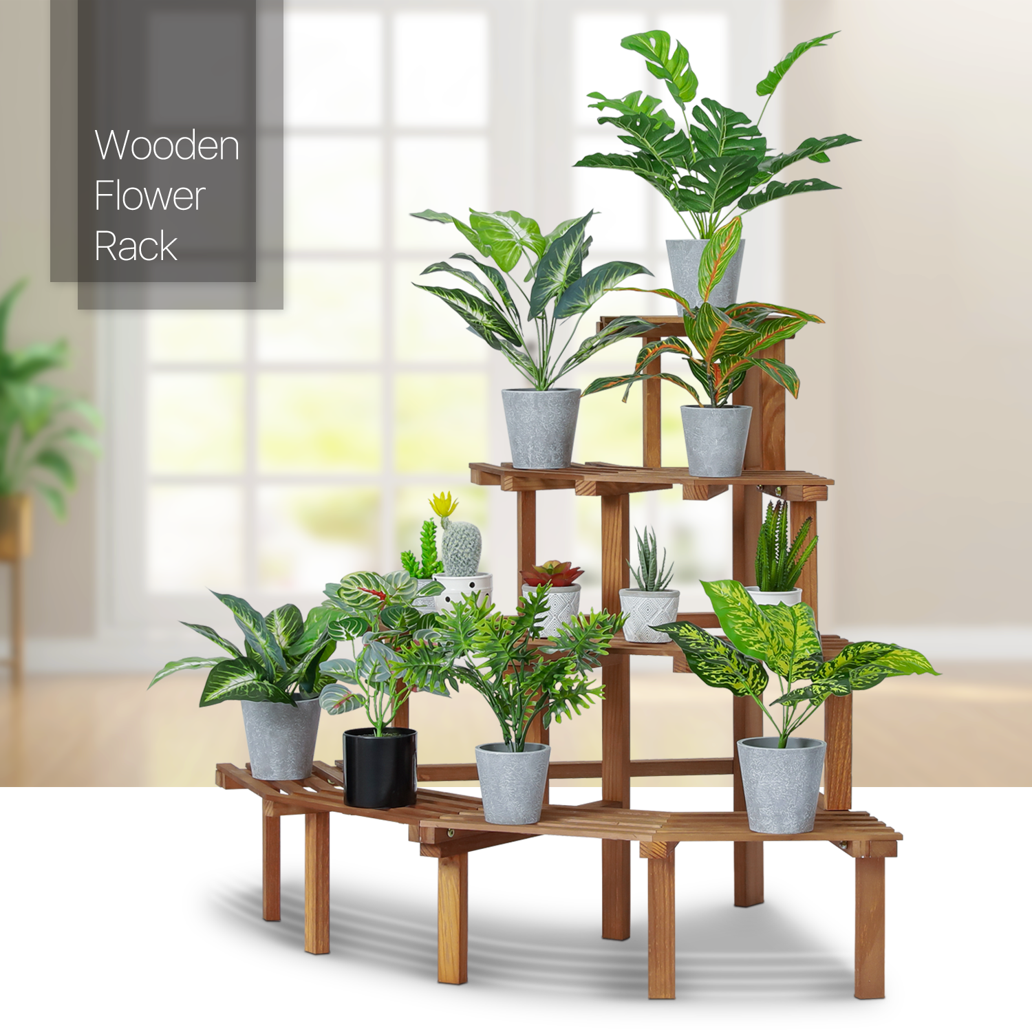 Flower Pot Stand Garden