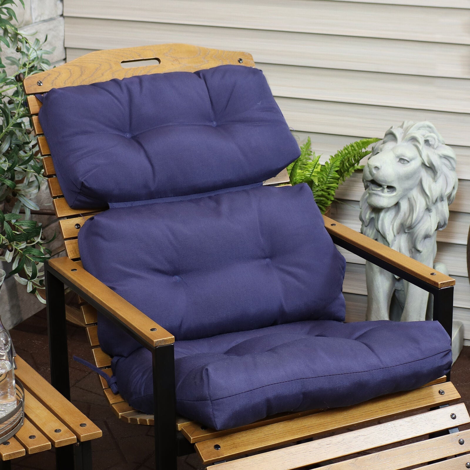 Deep Seat Cushion in Blue