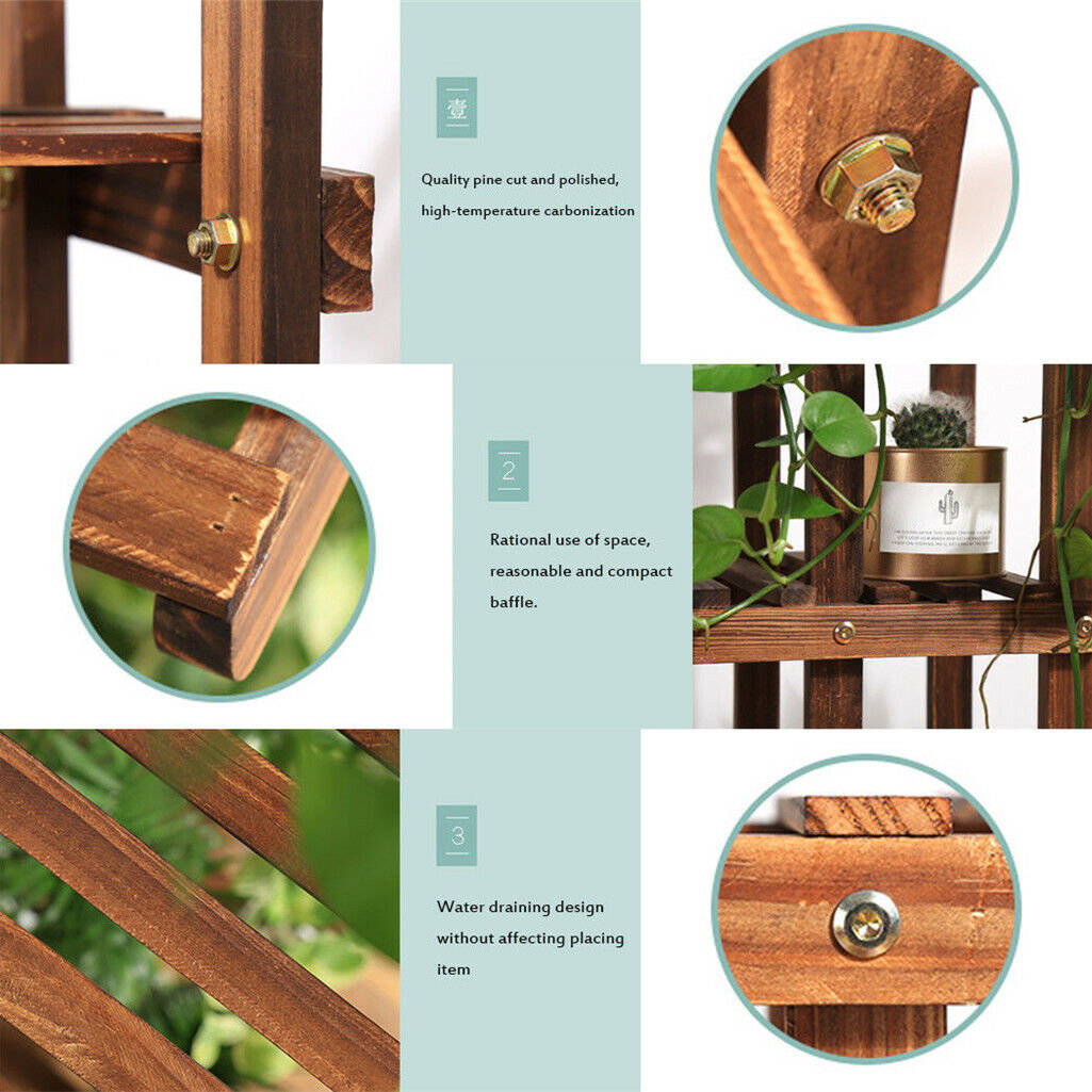 Plant Pot Stand 5 Tiers