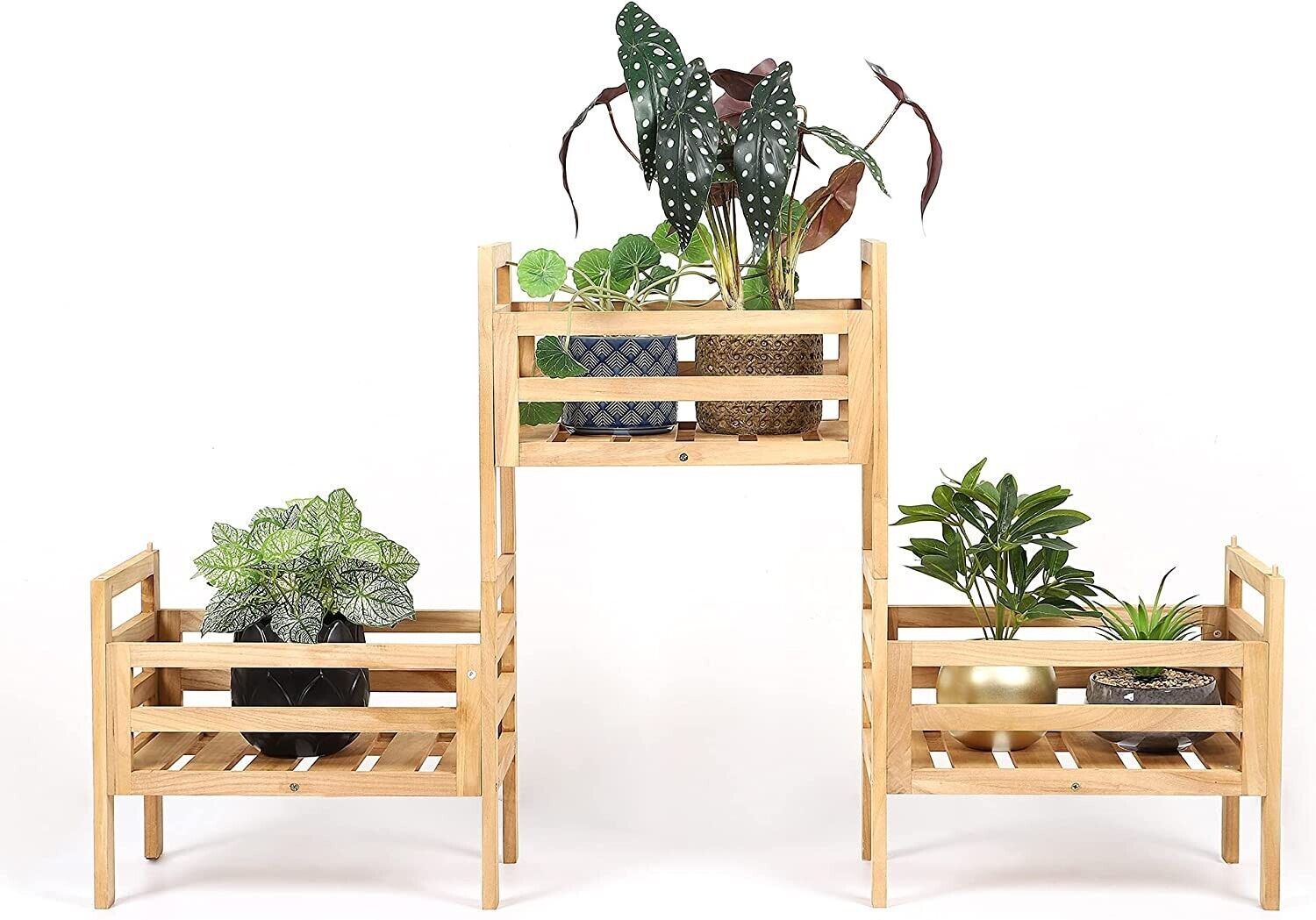 Wooden Stand Plant Holder