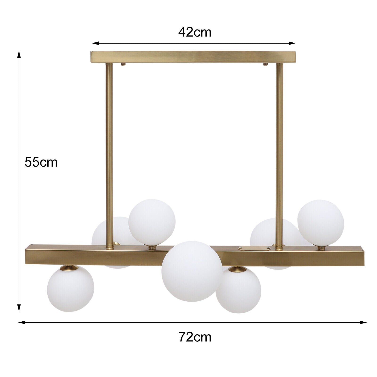 Chandelier Modern LED Novelty Glass bubble Nordic Lamp