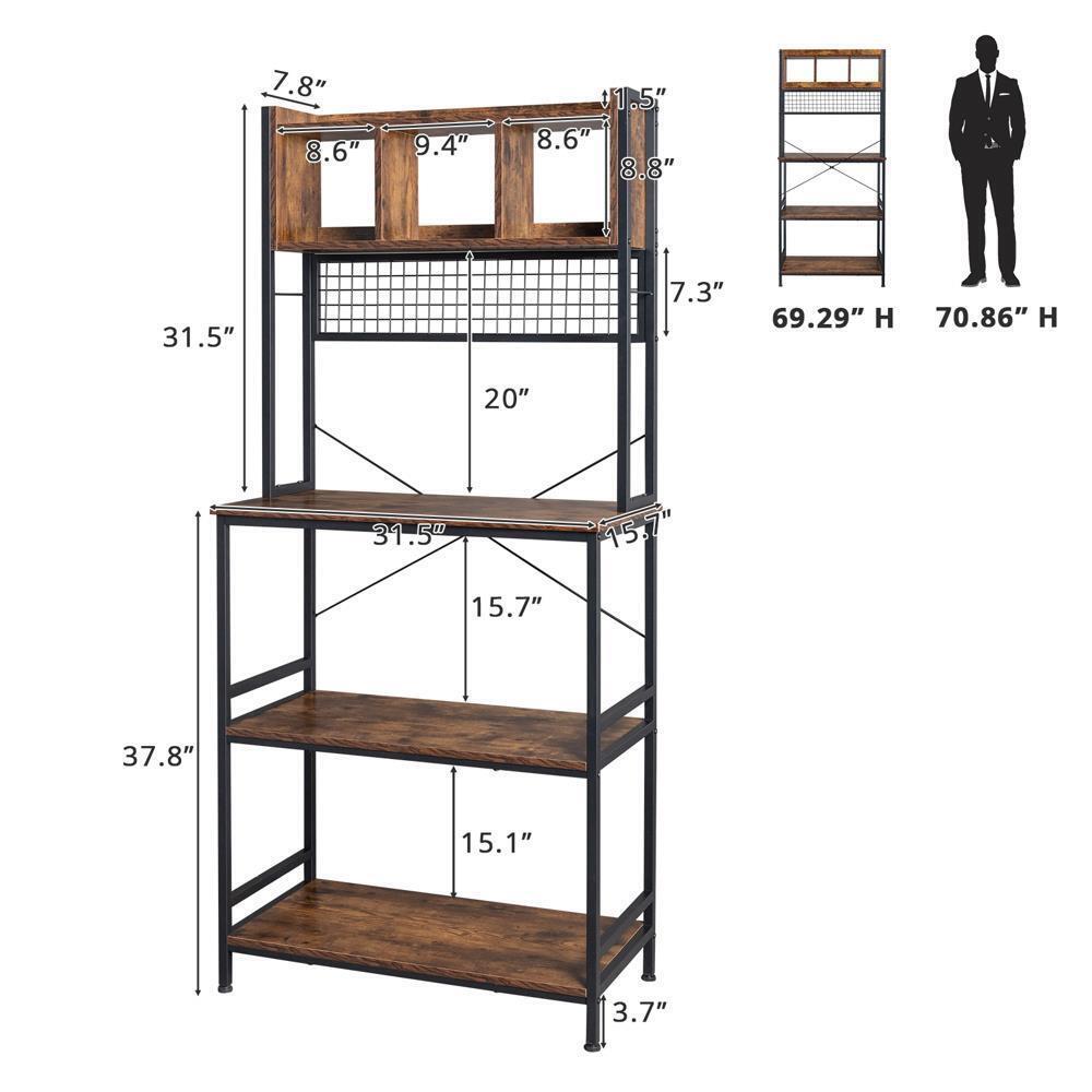 Kitchen Bakers Spice Rack 5 Tier