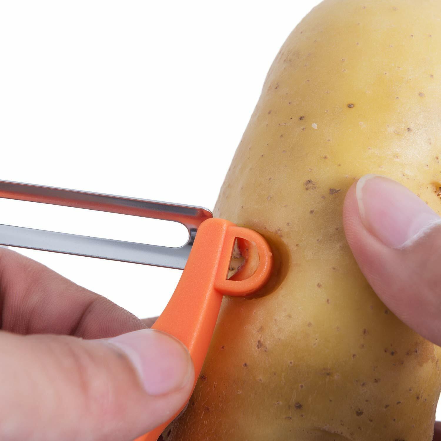 Potato Peeler Vegetable Grater Cabbage Cutter Slicer 3 Pieces