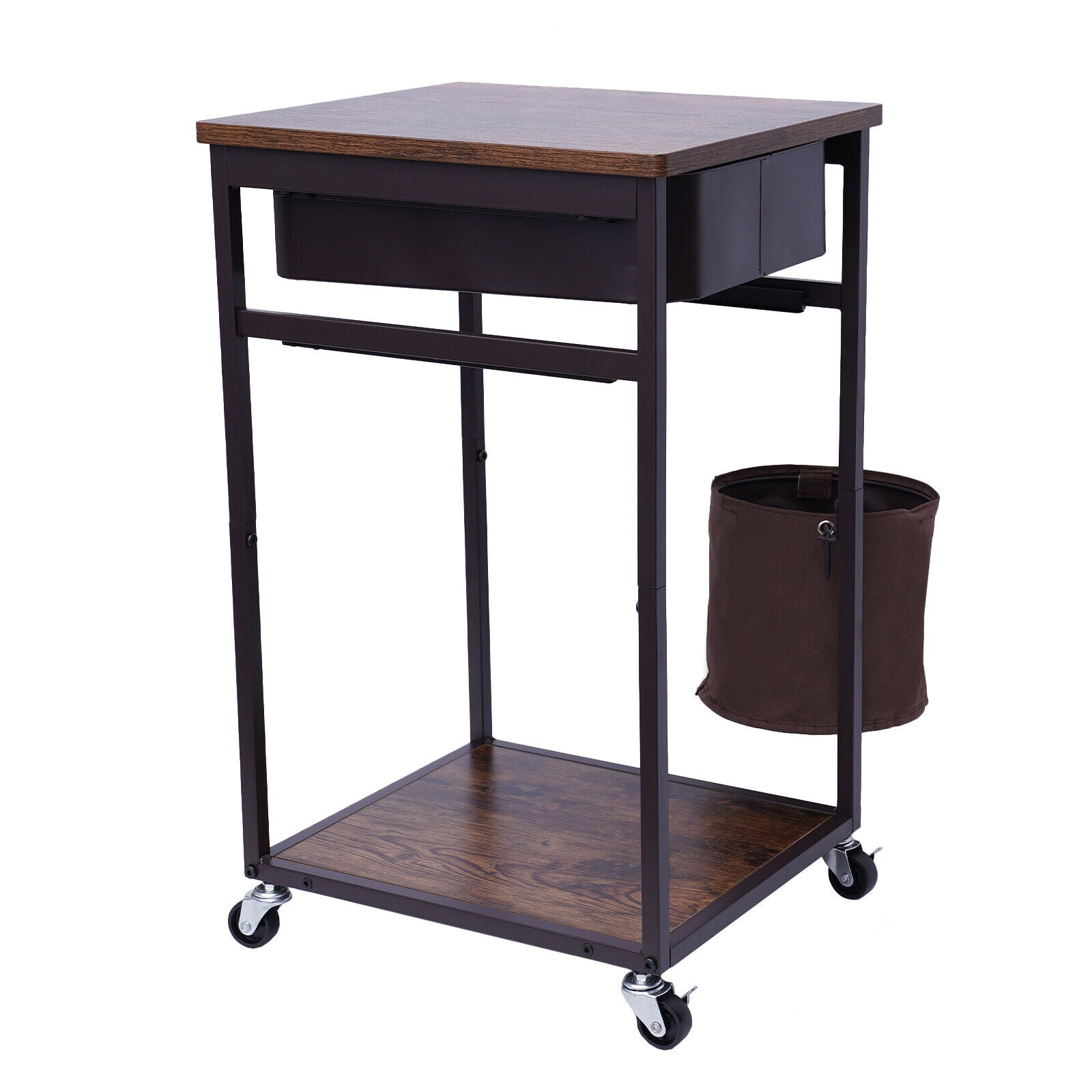 Bar Serving Cart Mobile Kitchen