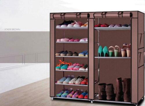 12 Compartment Shoe Cabinet in 44 Inches