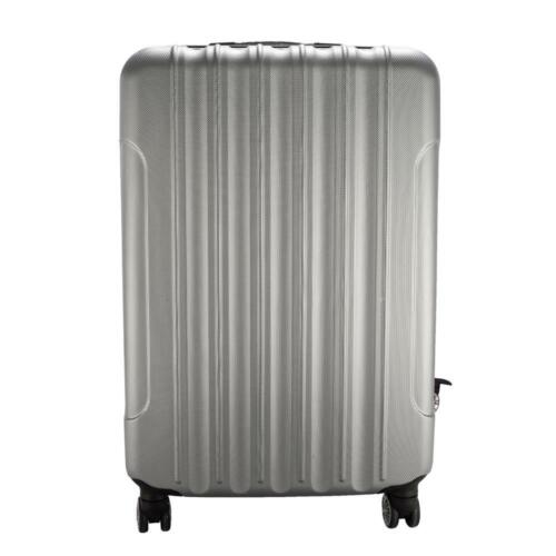 Trolley Spinner Suitcase 3 Pieces Silver Gray