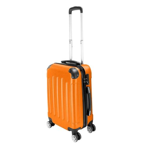 Trolley Spinner Suitcase 3 Pieces Orange