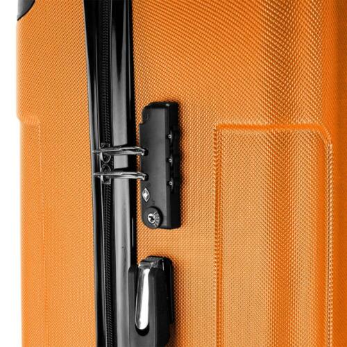 Trolley Spinner Suitcase 3 Pieces Orange